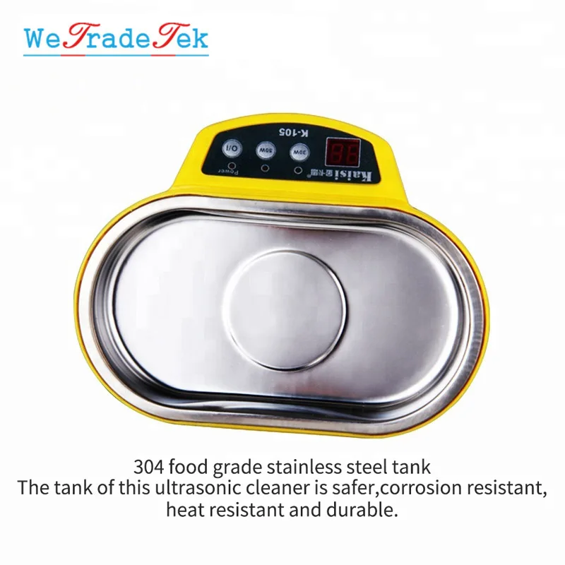 600ML Ultrasonic Cleaner 30W 50W Intelligent Control Cleaning Machine for Jewelry Glasses Circuit Board Ultrasound Bath Cleaning