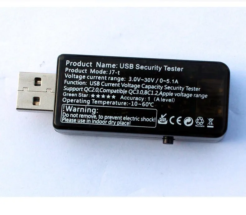 Высокое качество Автомобильный USB тестер Напряжение Ток ёмкость тестирование вольтметр батарея тестер мониторинг крокодил провода Крокодил Зажимы