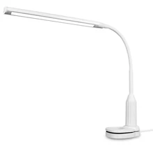 Светодиодный настольный светильник защита глаз USB СВЕТОДИОДНЫЙ светильник три уровня сенсорного управления зажим регулятора освещения-на светодиодный свет лампа для чтения книг светодиодный Настольный светильник