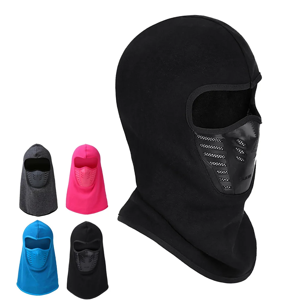 Winter Outdoor Sport Windproof Cycling Fleece Balaclava Mask Cap For