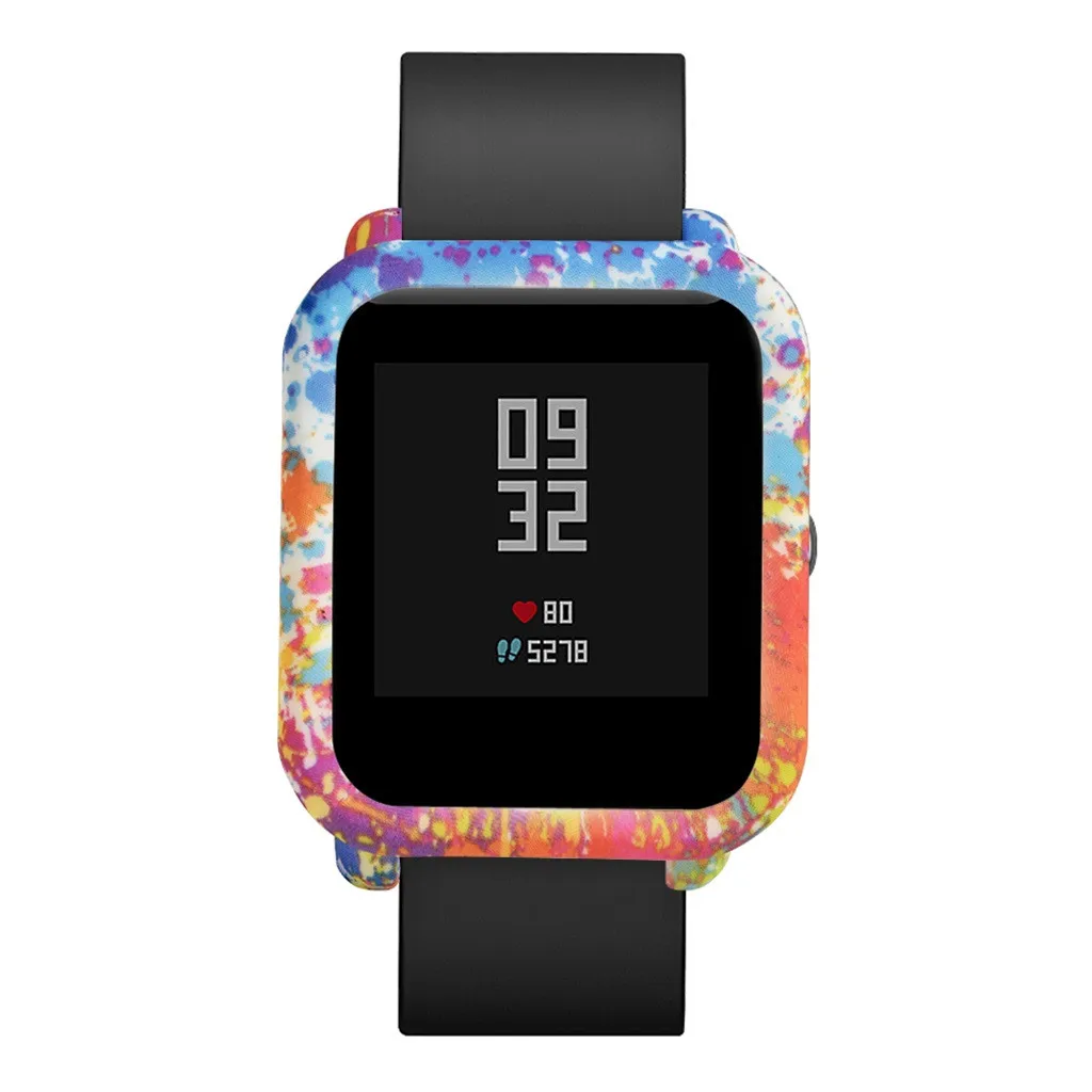Стильный Мягкий защитный чехол из ТПУ для часов Amazfit Huami Bip Younth полный Чехол Xiaomi