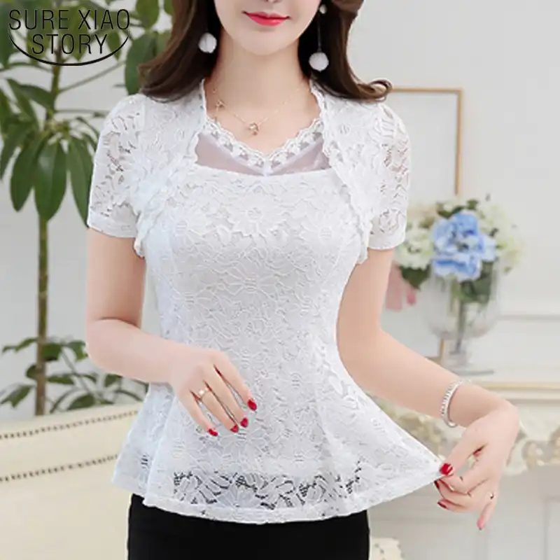 plus size sexy lace tops