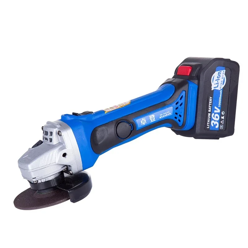 

36V Cordless Angle Grinder Lithium Battery Rechargeable Grinding Machine Polishing Cutting Grinding Sanding Wax Tool