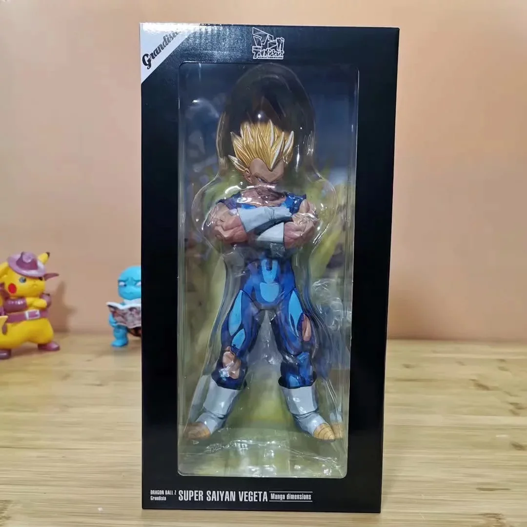Dibujo De Dragon Ball Z Super Saiyan Vegeta Manga Juguete De Modelo De Figura Aliexpress