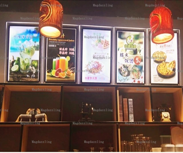 coffee menu board