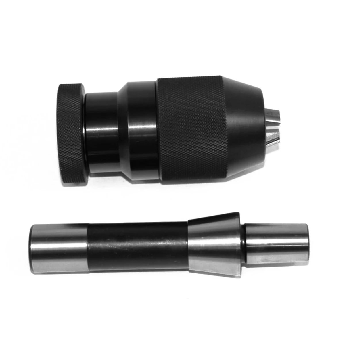 

Mayitr 3/16-3/4" 3JT Keyless Drill Chuck with High-carbon Steel JT3-R8 Arbor Taper Shank Adapter for Drilling Applications