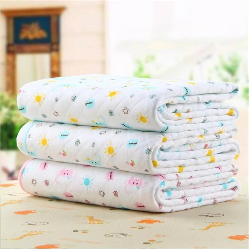 

Baby Reusable Nappy Kids Diapers Mattress Waterproof Sheet Changing Mat Cotton Baby Stroller Bed Pad Baby Stroller Pram Diaper