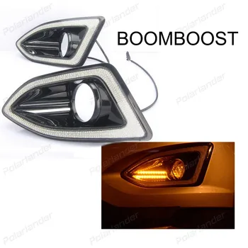 

BOOMBOOST 2 pcs 12V auto accessory led For Ford edge 2015 Car styling running lights