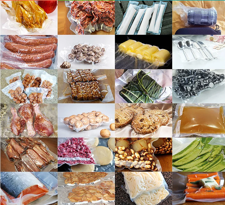 3 рулонов/партия 28*500 см Вакуумный уплотненный карман вакуум-закаточная машина Еда мешок, мешок для вещей
