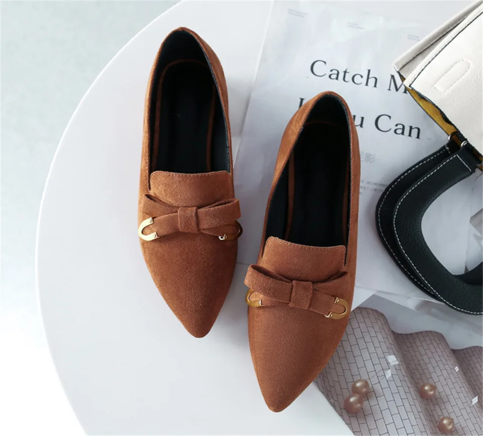 Woman Bowknot Loafers (19)