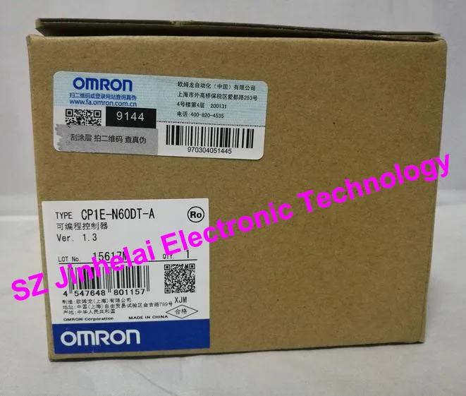 

100% New and original CP1E-N60DT-A OMRON PLC CONTROLLER