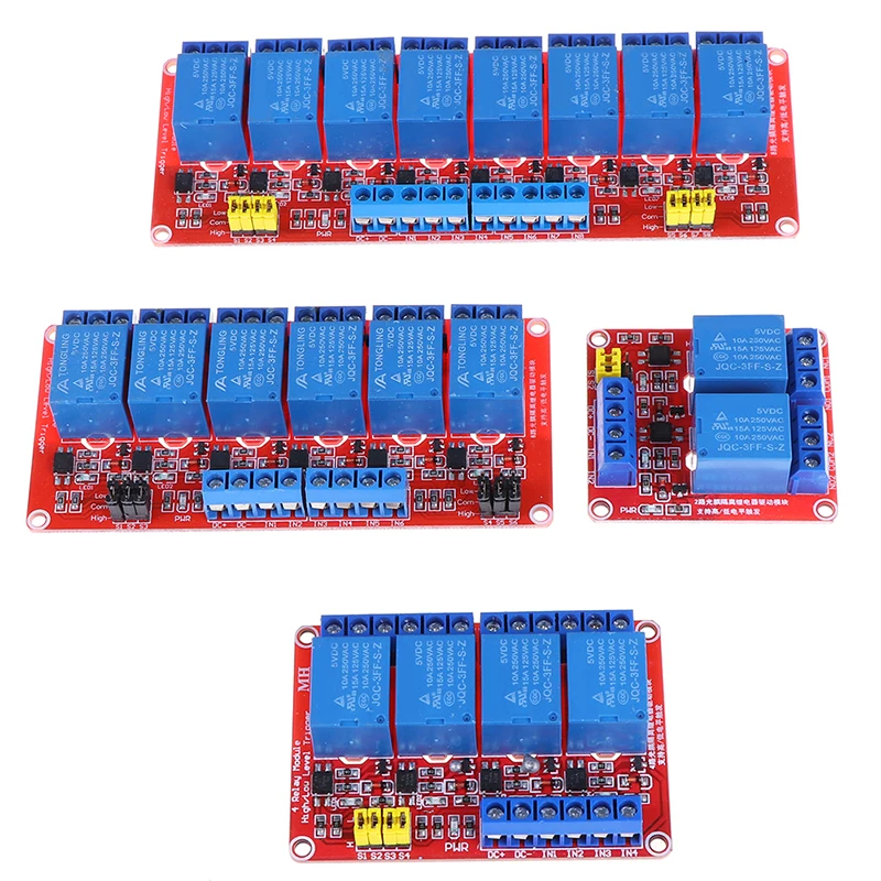 1 предмет; Новинка; 5 V, на возраст 2, 4, 6, 8 канальный релейный модуль высокой качественная доска щит с анод Road высокий и низкий уровень запуска реле