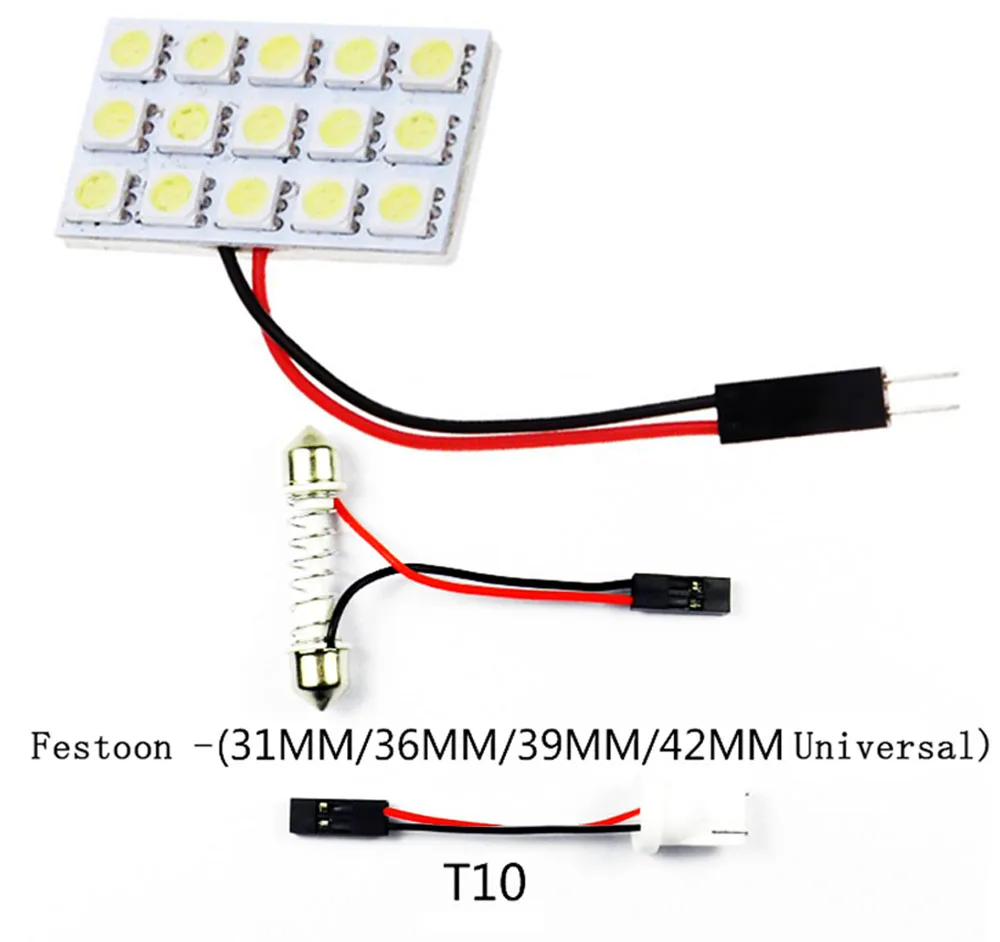 car led reading light festoon 31mm 36mm 39mm 41mm T10 lamp auto led light 2