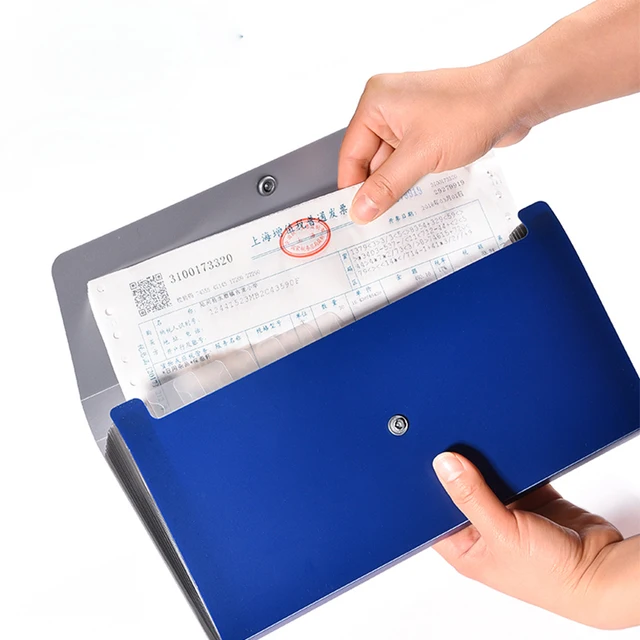 Invoice check cheque folder organizerin File Folder from Office