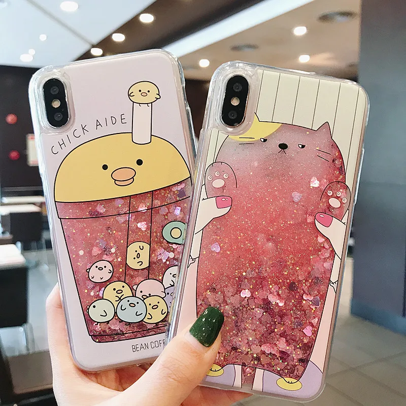 With Video Hot Cartoon Animals Luxury Case For iPhone X 8 8Plus 7 7Plus 6 6Plus 6sPlus 6s Plus Cover Cases |