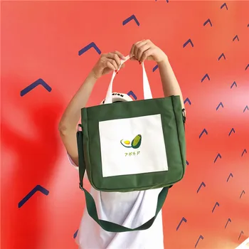 

2019 Summer New Hot Fashion Fruits Printing Bags for Women Female Simple Zipper Handbags Messenger Bags Shoulder Bags