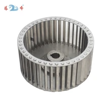 

246mm diameter 110mm height 28mm shaft all 304 stainless steel impeller wheel balde anti-corrosion steam proof
