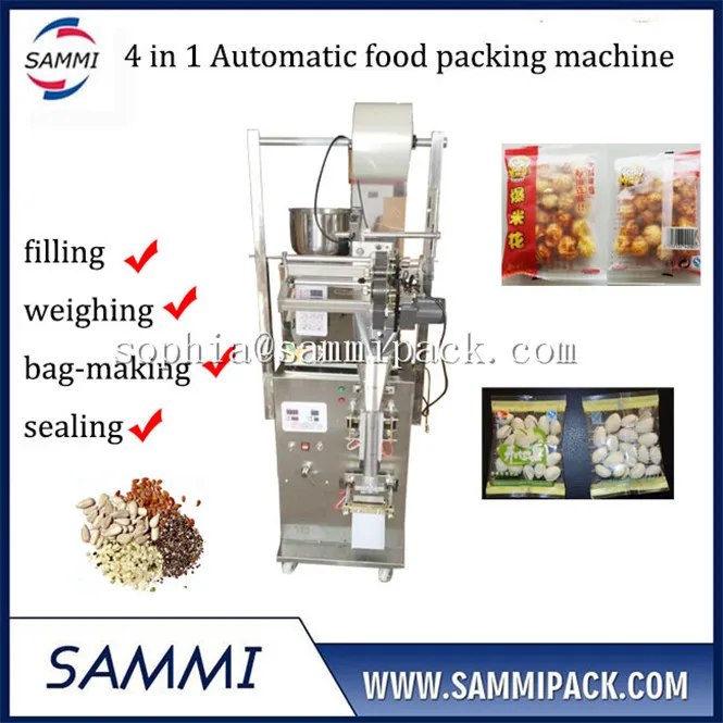

New Arrived Automatic Small Granule Bagging Machine with Date Coder