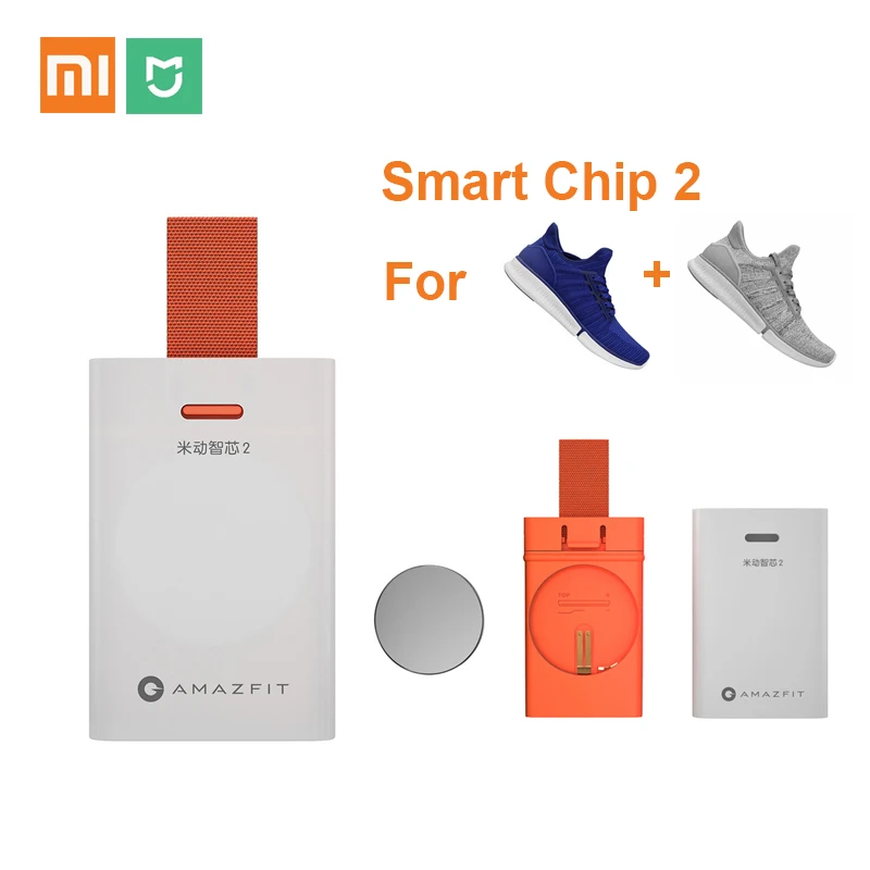 Xiaomi Mijia AMAZFIT смарт чип 2 Bluetooth app соединением Pedomet для кроссовки спортивные