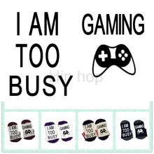 Носки я слишком занят игра в игры видео носки бейсбольные хлопковые эластичные удобные носки унисекс время игры носки