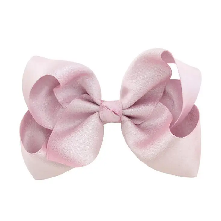 Double face satin ribbon hairbow3
