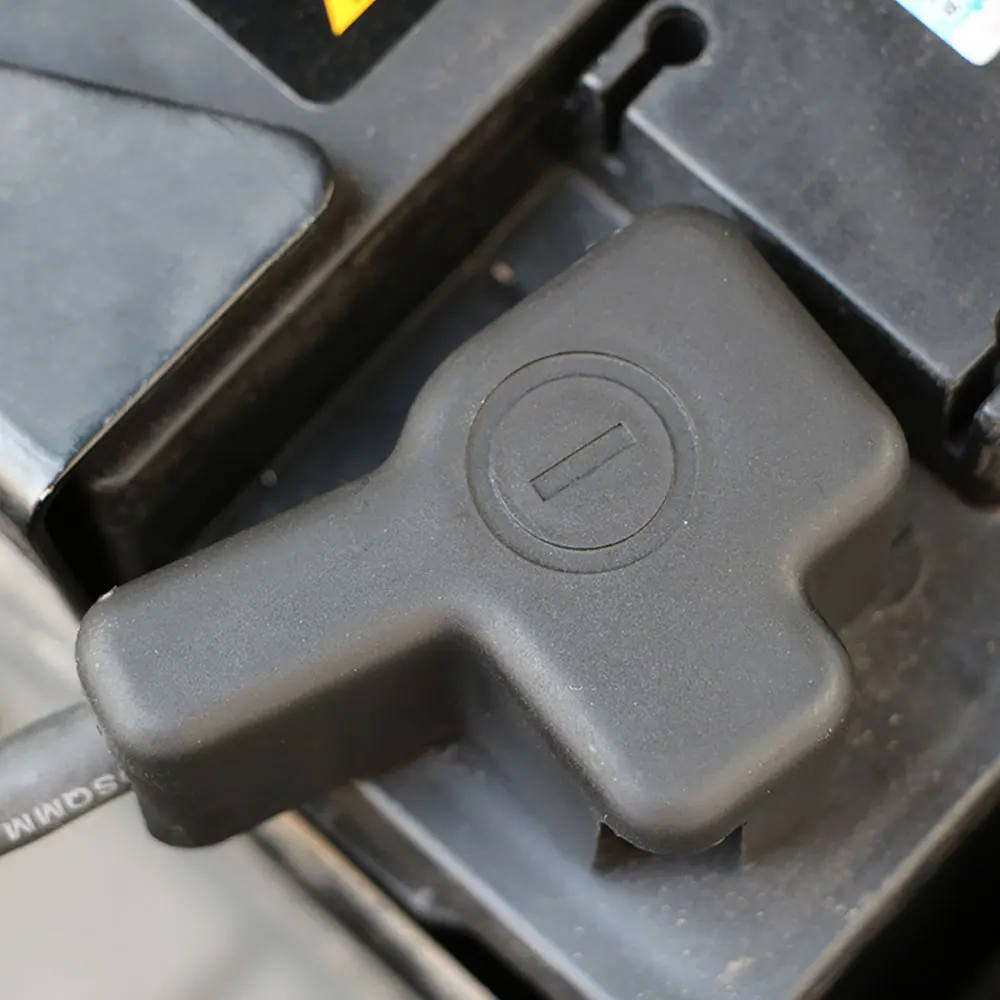 Чехол для автомобильного аккумулятора Jameo с отрицательной защитой рамка зажим
