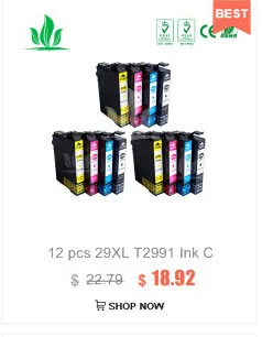 5 комплектов T2991 T2992 T2993 T2994 29XL чернильный картридж совместим с Epson XP-332 XP-235 XP-335 XP-432 XP-435 принтера