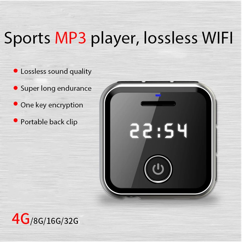 HIFI Lossless MP3 Player Free Earphone FM Recorder U Disk Function 4GB Music Player Support TF expansion to 64G Audio Player HIFI Lossless MP3 Player Free Earphone FM Recorder U Disk Function 4GB Music Player Support TF expansion to 64G Audio Player
