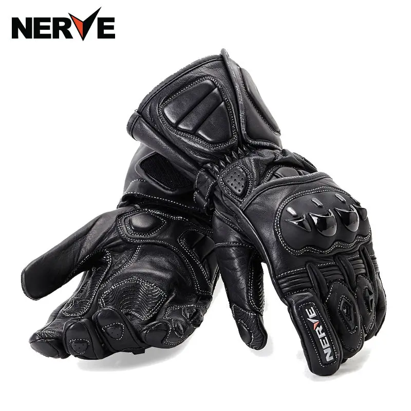 NERVE motorcycle riding gloves leather knight throwing racing gloves
