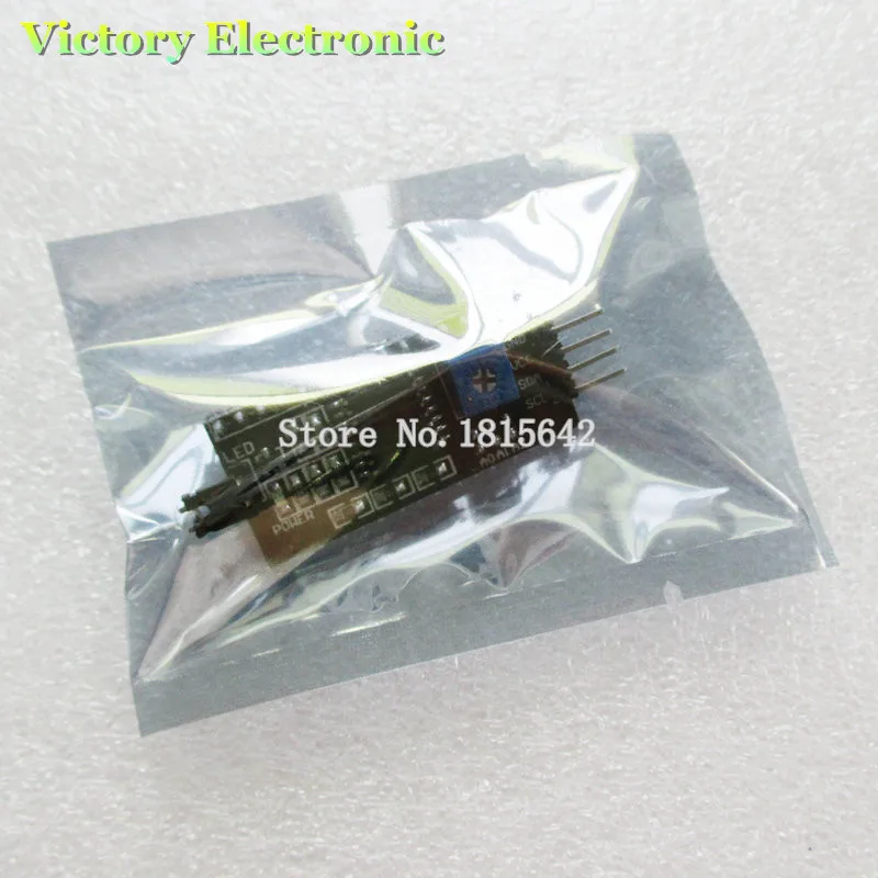 Новый IIC/I2C/интерфейс LCD1602 1602A 2004 ЖК-адаптер пластина оптовая продажа электроники Новый IIC/I2C/интерфейс LCD1602 1602A 2004 ЖК-адаптер пластина оптовая продажа электроники