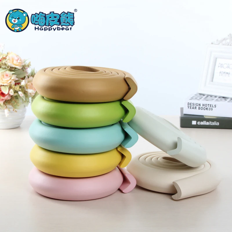 Baby Safety Guards Edge & Corner Guards Solid Angle Form 2M Edge Corners guards Child Protection Corner Protector HappyBear Baby Safety Guards Edge & Corner Guards Solid Angle Form 2M Edge Corners guards Child Protection Corner Protector HappyBear