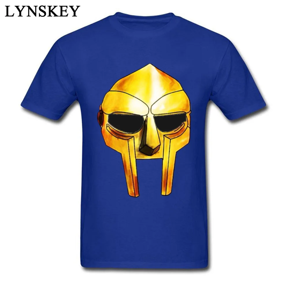 gold mask Mf Doom_blue