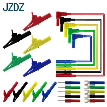 

JZDZ-T-1/25P 4mm banana swivel alligator clip 4mm banana insert swivel needle 4mm banana insert to 6mm insert