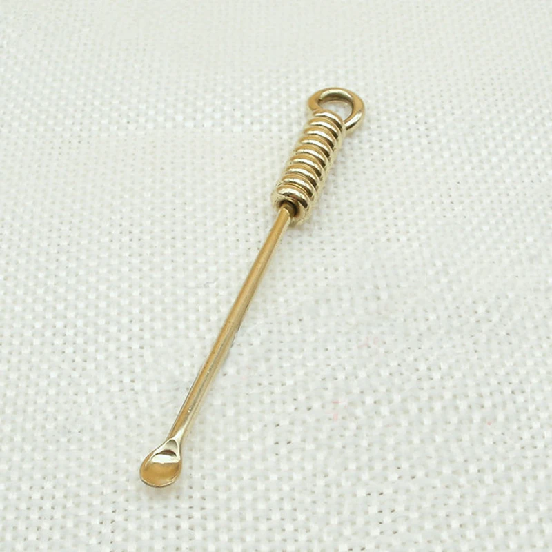 

Vintage Brass Earwax Spoon Outdoor Small Tool EDC Ear Pick