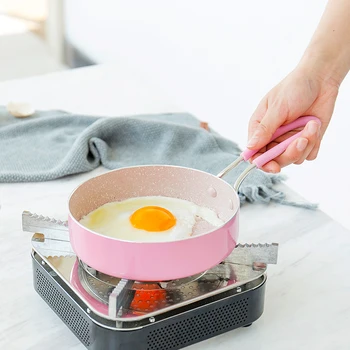 

Japanese small frying grill pan non stick pancake skillet omelet pot household induction kitchen multi layer cake cooker