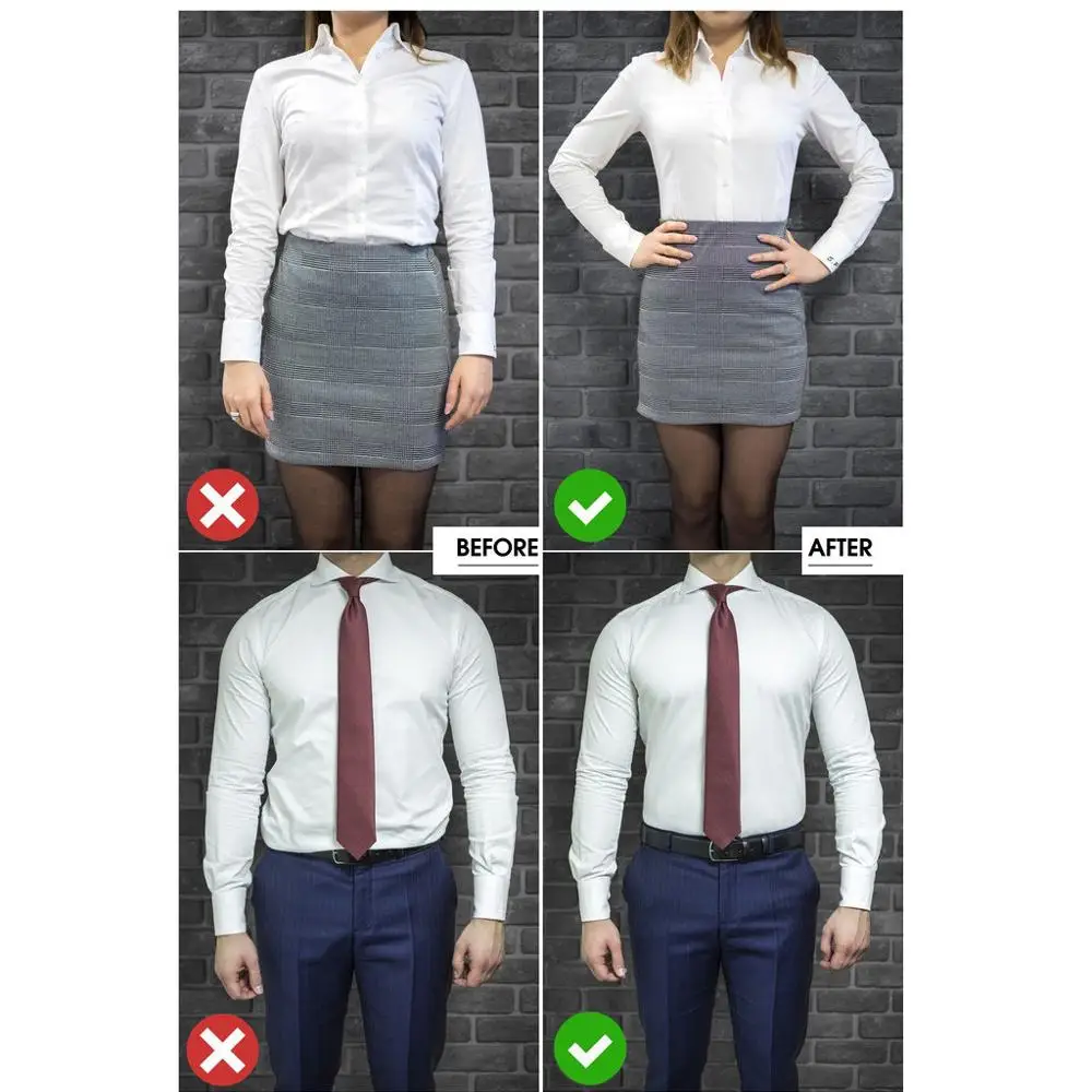 1Pcs Shirt-Stay Best Shirt Stays Black Tuck It Belt Shirt Tucked Mens Shirt.Stay