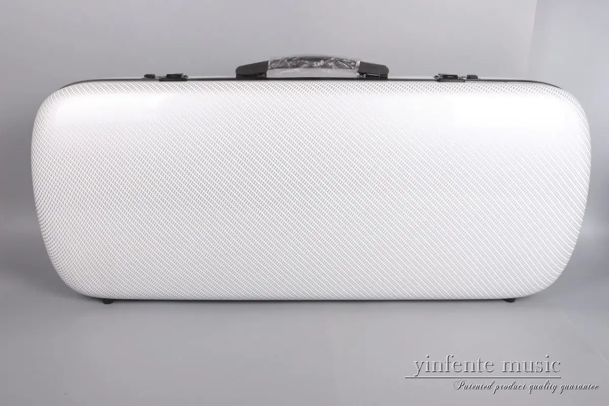 Yinfente двойной чехол для скрипки 4/4 полноразмерный чистый корпус из углеродного