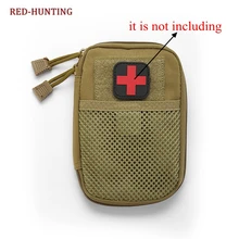 MOLLE EDC сумка медицинская первой помощи карманный органайзер сумка EMT ремень петля зажим для ключей