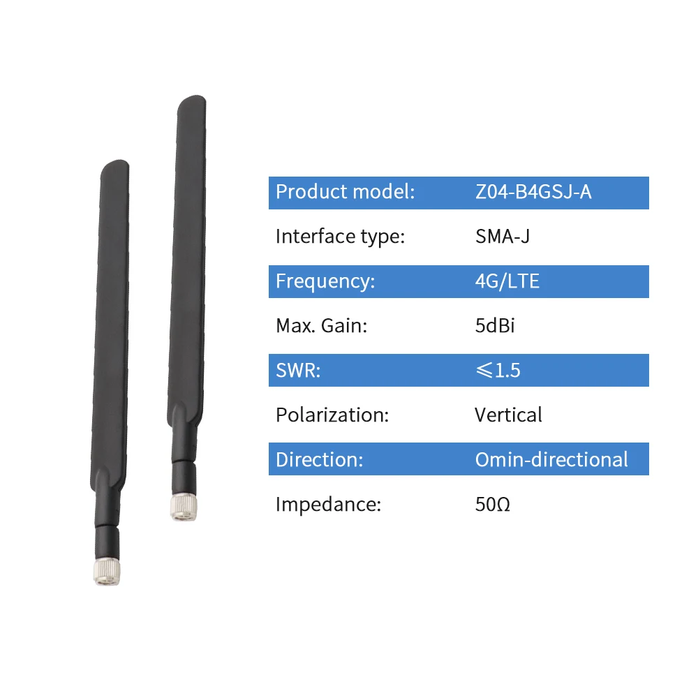 4G LTE Antenna for B315 B310 Router External High Gain 5dBi WIFI Antena B593 E5186 Bendable 2