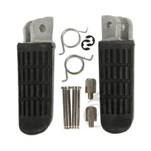 Frente apoio para os pés footpegs pé para honda cb400 sf cb600 hornet 600 cb919f vfr800 xl1000v varadero 250 cb500 motocicleta(China)