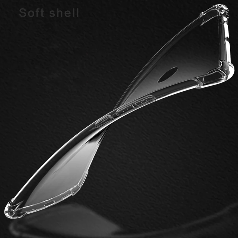 Portefeuille Ultra Thin Transparent Soft Gel TPU Silicone Case Cover for Xiaomi Redmi Note 4 X 4X 4A 5A mi6 Mi Max 2 Mix A1 5X 6 (4)