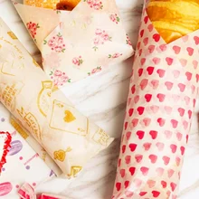 Красочные продукты Восковая бумага обертка для конфет Промасленная бумага стойкая бумага Восковая бумага кухонная посуда инструменты для выпечки торта