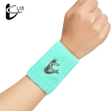 1 шт., спортивный браслет, Хлопковое полотенце, эластичная поддержка запястья, для мужчин, женщин, детей, Теннисный браслет, спортивный фитнес Защитный Браслет