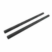 2 ADET 15mm Karbon Fiber Çubuklar 30 cm/11.8 inç Uzun DSLR Kamera Rig için 15mm Çubuklar sistemi Kamera Raylı Çubuklar-207