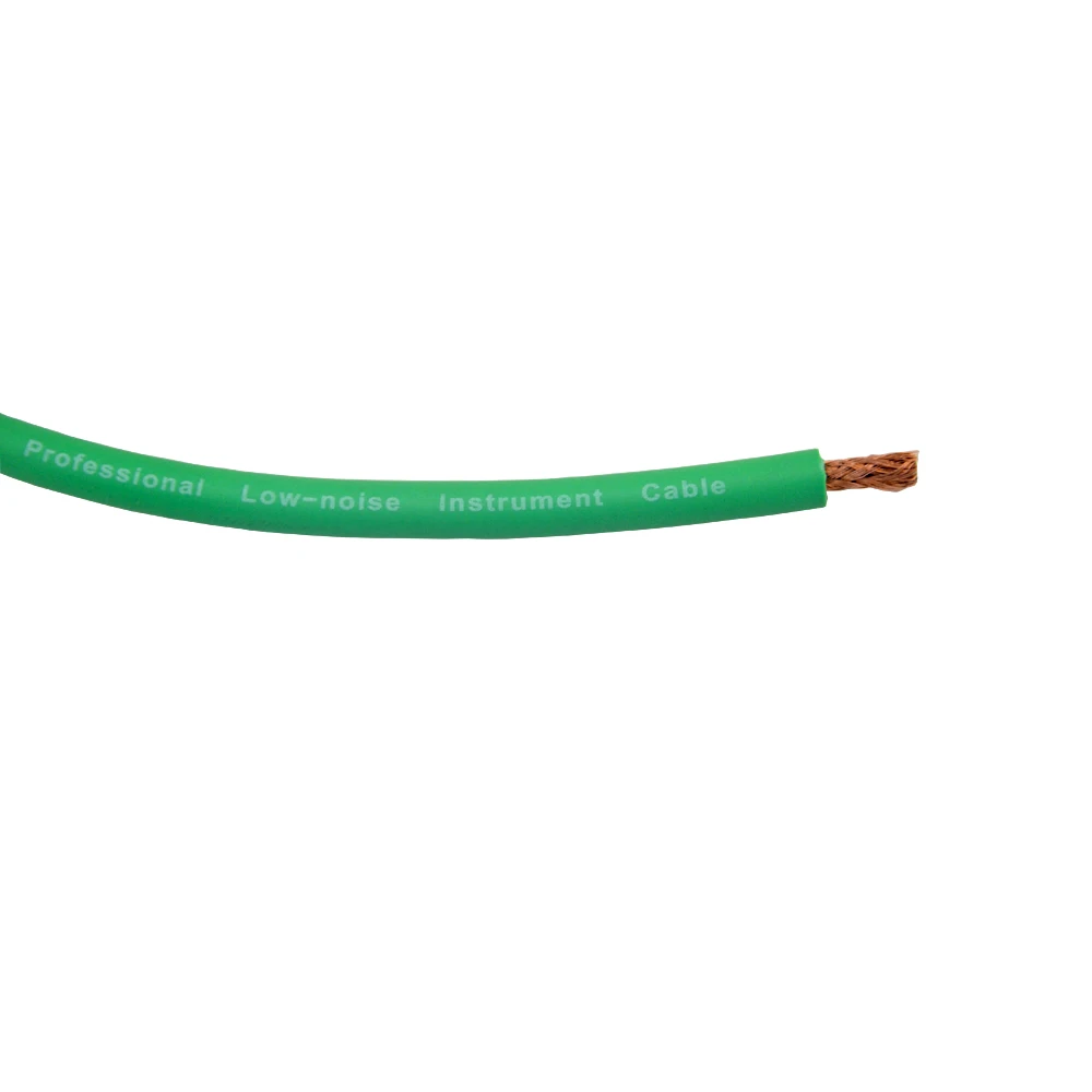 6 X LANDTONE Guitar Patch Pedal Cable 15/21/30cm/ 0.5ft Long with 1/4 Inch 6.35mm Gold Right Angle Plug Different Colors