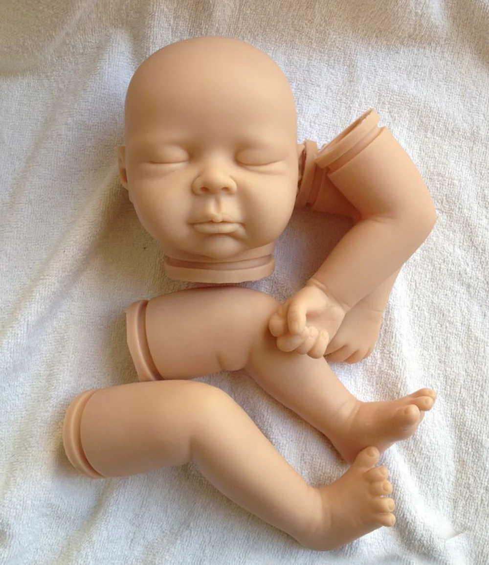 Reborn Baby Kits DIY Doll Mold Soft Silicone Fake Babies Kit Handmade