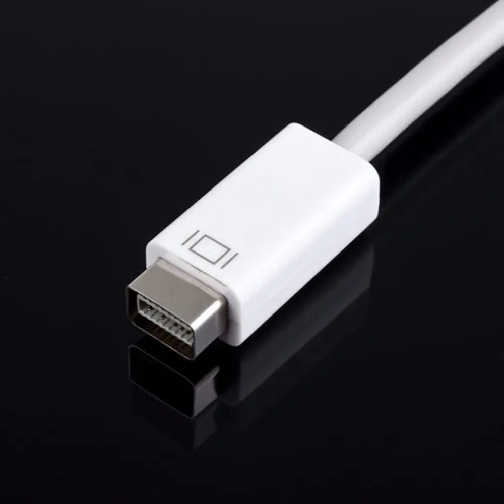 Mini DVI Мужской к HDMI Женский Кабель для монитора конвертер видеоадаптера Kable Кабо шнур 1080 P для Apple Mac Macbook Прямая