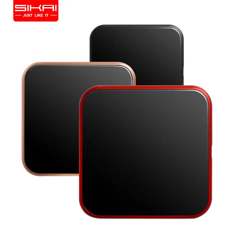 

Wireless Charger For Samsung Galaxy S9 S8 Plus Portable Led Mirror Charging Pad Dock Cradle Charger USB For iPhone 8 X XS Max XR