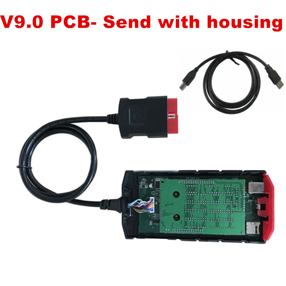 

VD TCS CDP Pro Plus Bluetooth V9.0 PCB Board 2016.R0/2015.R3 OBDII OBD2 OBD Scanner Diagnostic Tool for Cars / Trucks