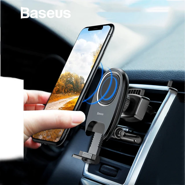 Best Price Baseus Magnetic Phone Holder For iPhone X Samsung Car Air Vent Mount Magnet Mobile Phone Holder Stand for Cell Car Phone Holder